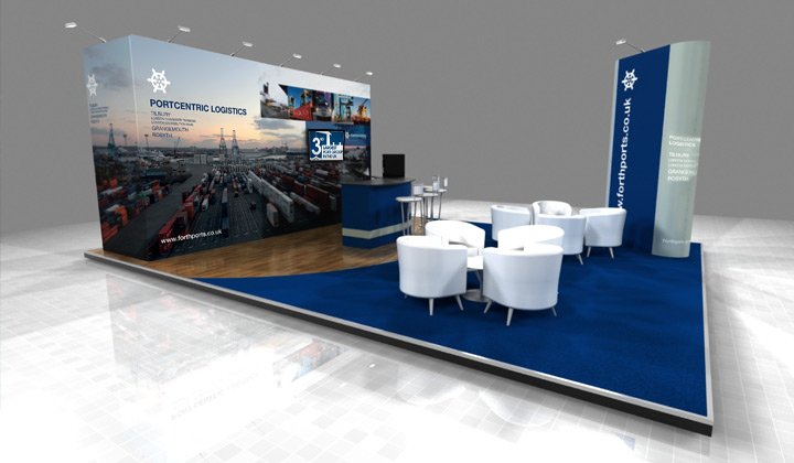 Multimodal Exhibition Stand Designed and Managed by Eden